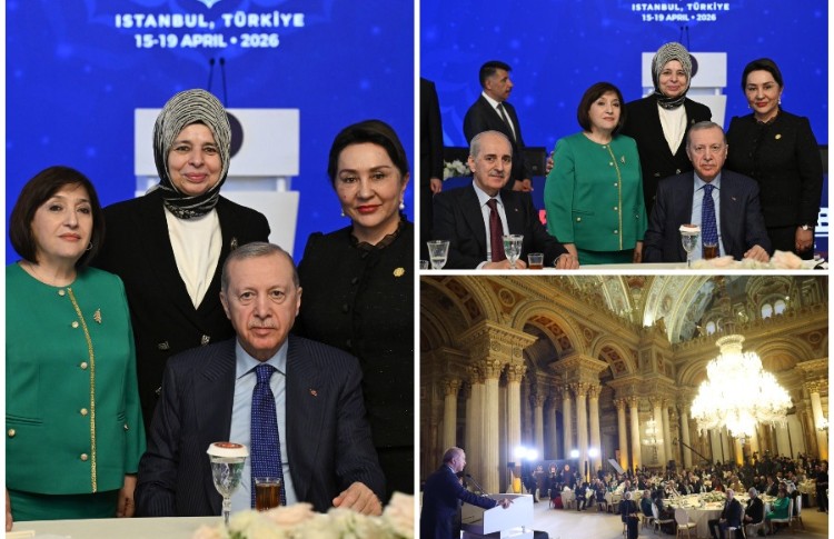 Türkiyə Respublikasının Prezidenti Rəcəb Tayyib Ərdoğan Parlamentlərarası İttifaqın 152-ci Assambleyasının iclasında iştirak edən parlament sədrləri ilə görüşüb 