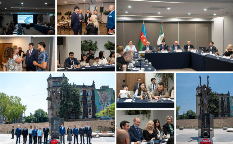 Meksikadakı Azərbaycan icması ilə görüş keçirilib 