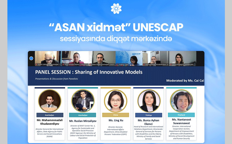 “ASAN xidmət” UNESCAP sessiyasında diqqət mərkəzində 