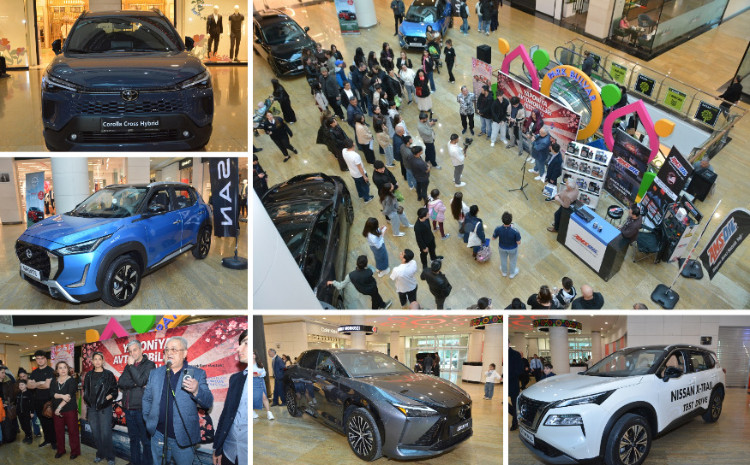 Bakıda Yapon avtomobilləri sərgisi keçirilib - növbəti sərgi Çin markalarına həsr olunacaq 