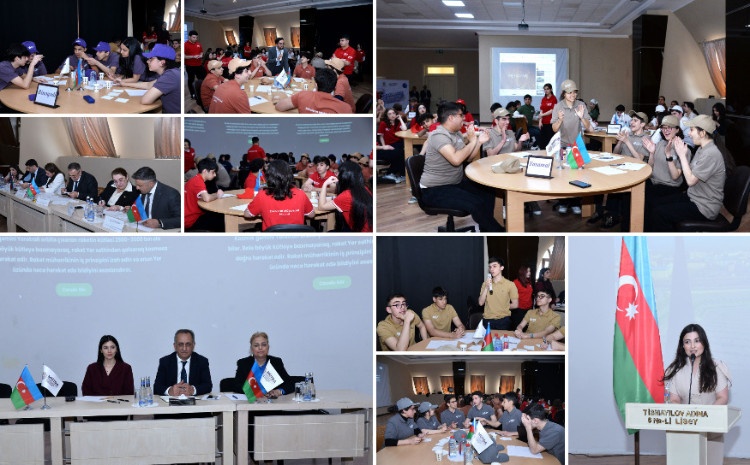 Bakı məktəbliləri “Zəkaların mübarizəsi”ndə biliklərini sınayıb 