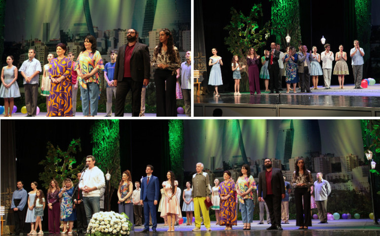 Akademik Musiqili Teatrda Oqtay Rəcəbovun  85 illik yubileyi qeyd olunub 