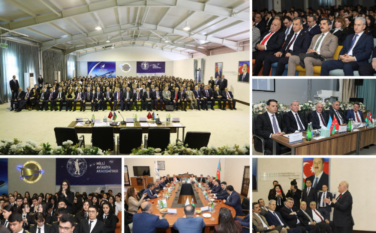 Milli Aviasiya Akademiyasında Türkiyə Ali Məhkəməsinin nümayəndə heyəti ilə görüş keçirilib 