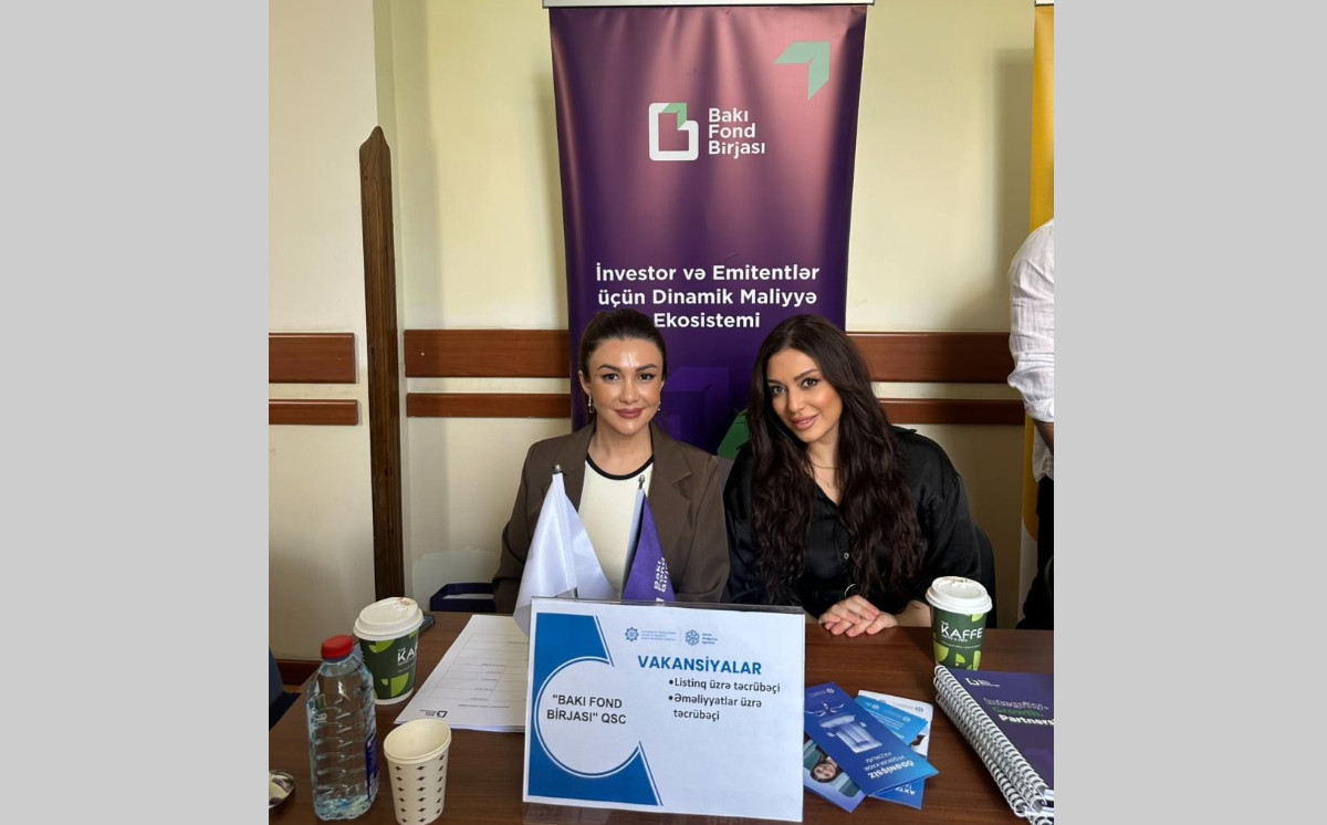 Baku Stock Exchange Participated in the “Career Fair” Held at UNEC 