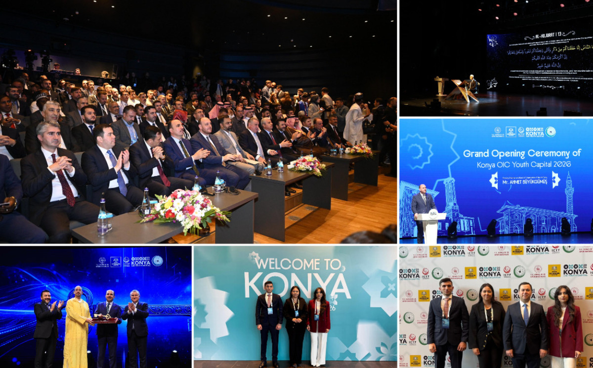 ADPU TGT sədri "Konya 2026 İslam Əməkdaşlıq Təşkilatı Gənclər Paytaxtı"nın açılışında iştirak edib 