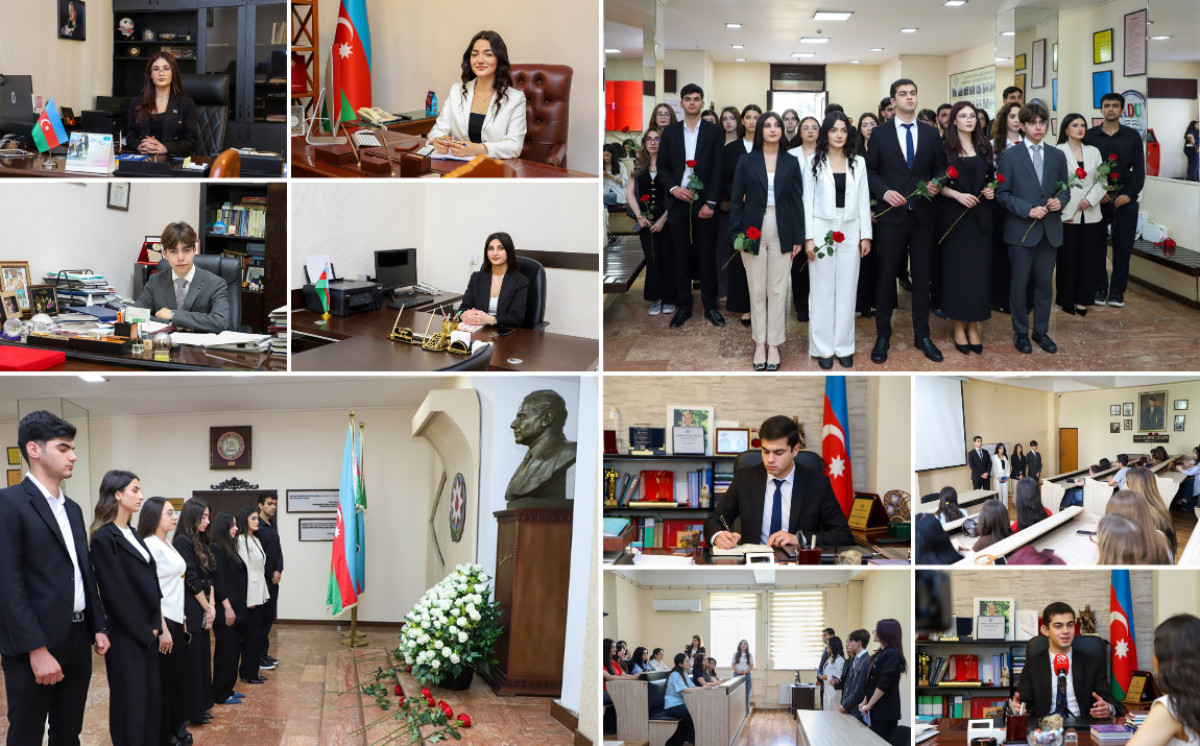 ADU-da "Bir günlük xəlifə" layihəsində iştirak edən tələbələr vəzifələrinin icrasına başlayıblar 