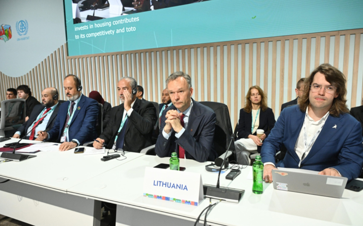 Litva rəsmisi Azərbaycanın Ukraynadakı yenidənqurma proseslərinə verdiyi dəstəyi yüksək qiymətləndirib 