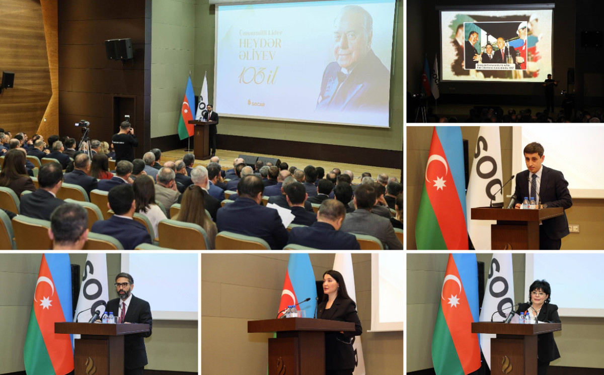 SOCAR Holds Event Marking the 103rd Anniversary of the Birth of National Leader Heydar Aliyev 