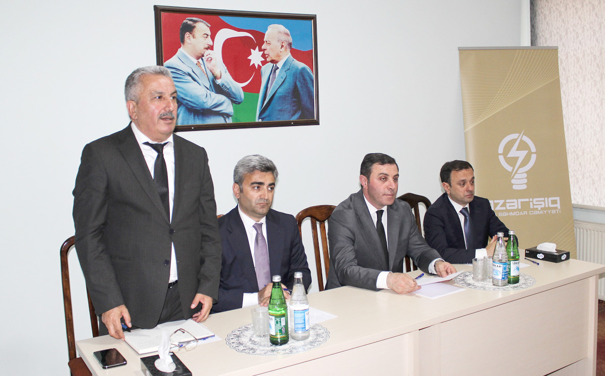 “Azərişıq” ASC-nin nümayəndələri Naxçıvanda fermer və sahibkarlarla görüşüb 