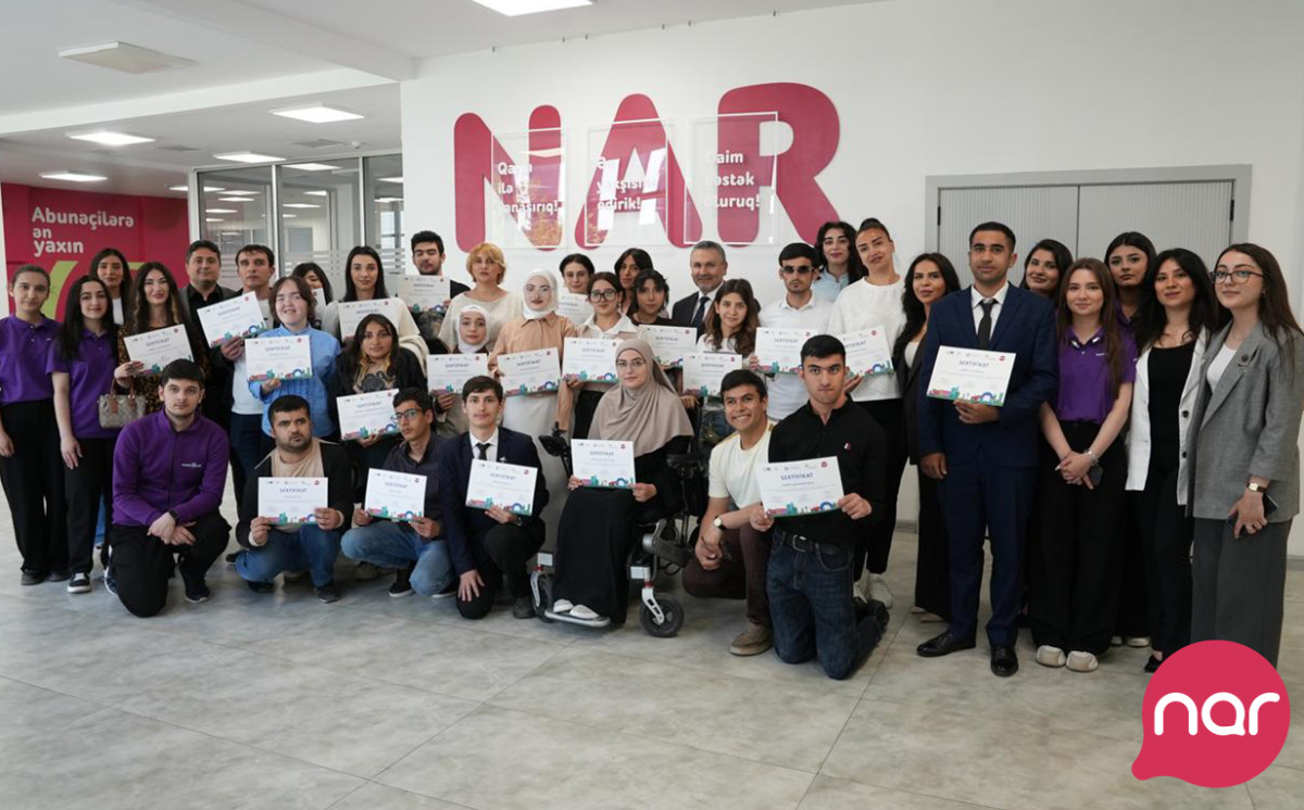 “Nar” WUF 13 çərçivəsində inklüziv təcrübə proqramı iştirakçılarını təltif edib 