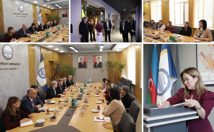 Delegation Led by Atyrau Oil and Gas University Rector Visits BSU 