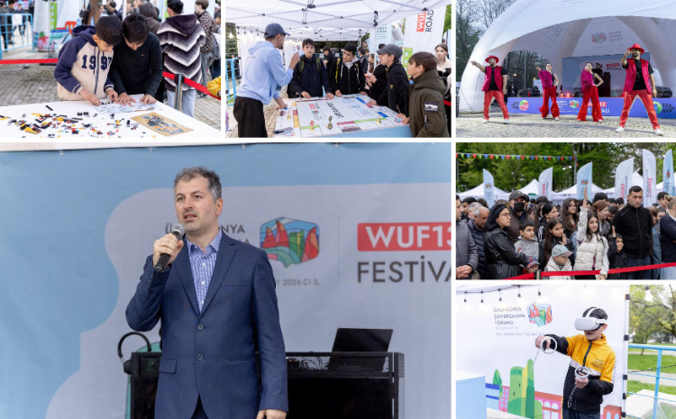 Qəbələ şəhərində keçirilən WUF13 Festivalı ictimai proqramla yekunlaşıb 