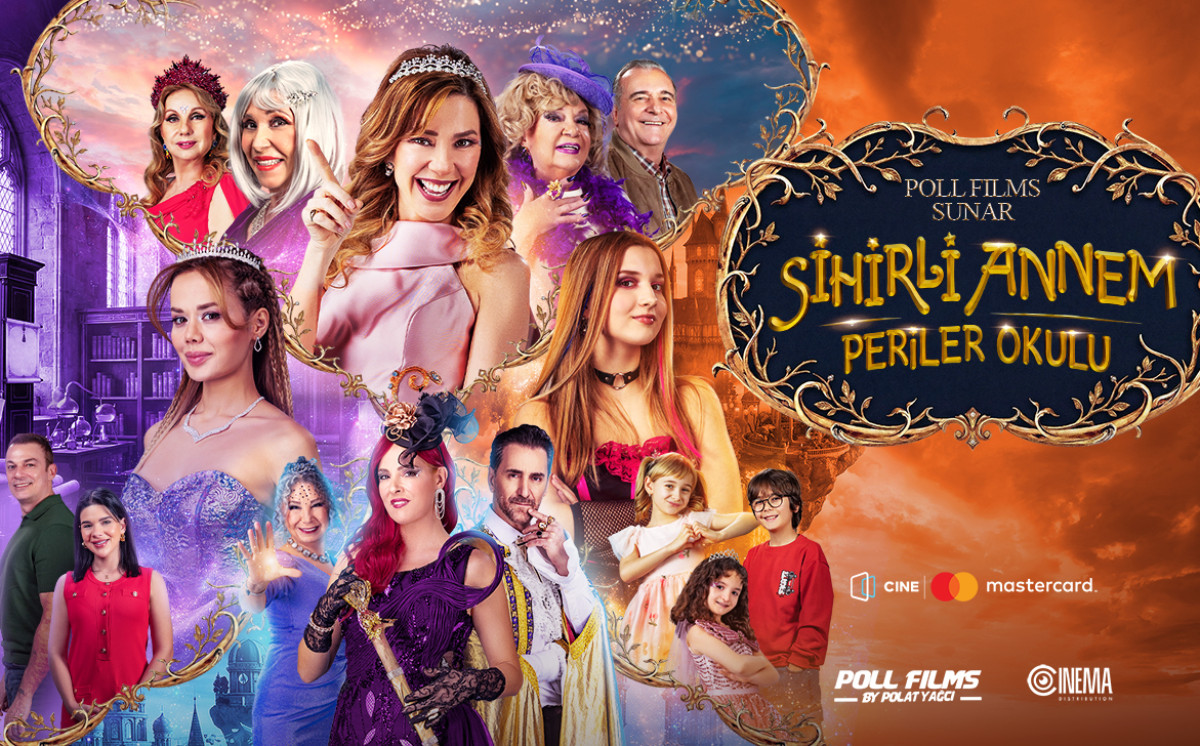 В CineMastercard турецкий фэнтези-фильм «Sihirli Annem: Periler Okulu» - ВИДЕО