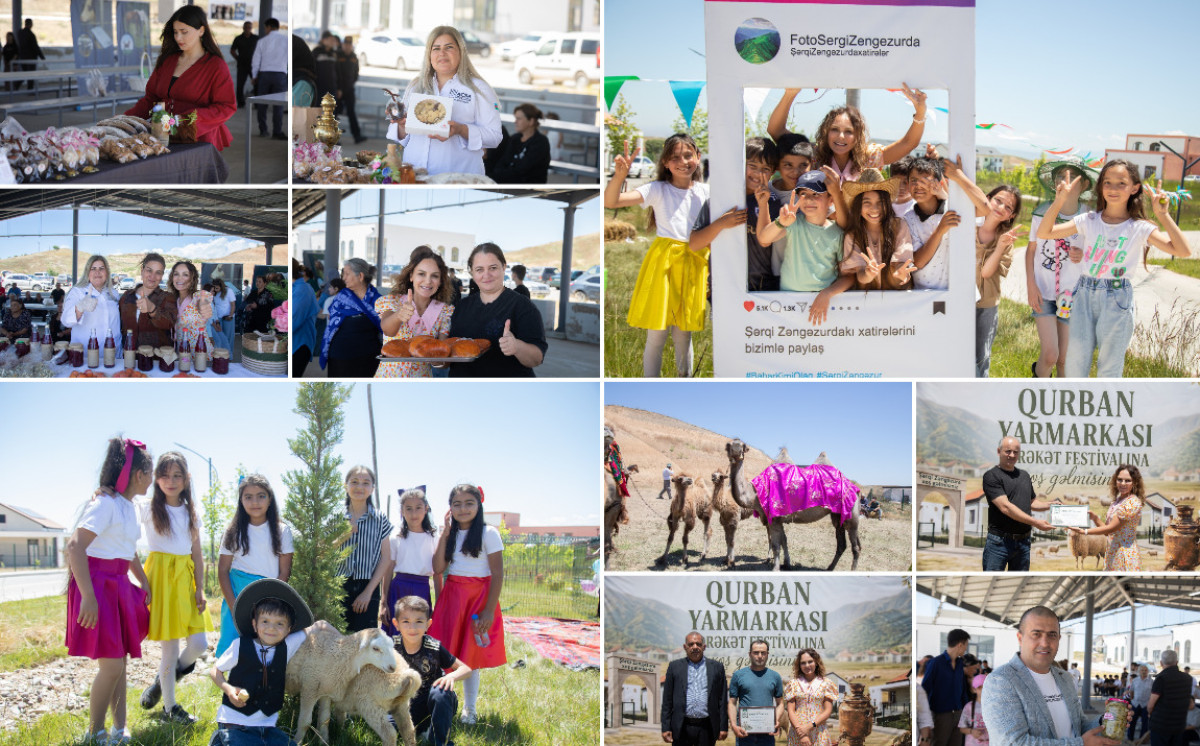 Cəbrayılda “Qurban Yarmarkası - Bərəkət Festivalı” keçirilib 