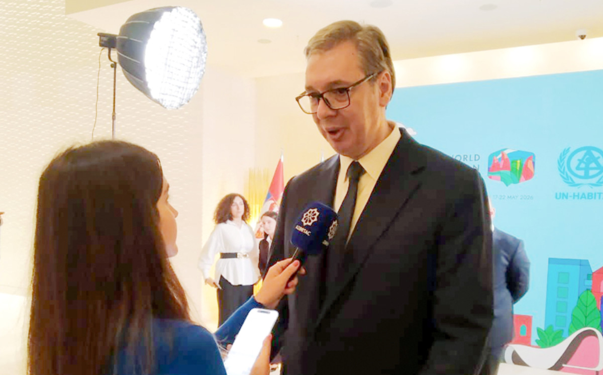 Serbiya Prezidenti: WUF13 Prezident İlham Əliyevin ideya və həll yollarını dinləmək üçün yaxşı imkandır 