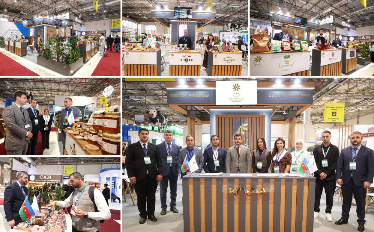 Dövlət dəstəyi ilə KOB subyektlərinin məhsul və xidmətləri “Caspian Agro Week”də nümayiş olunur 