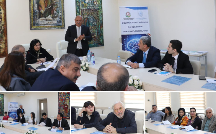 Əqli mülkiyyət niyə vacibdir? ADMİU-da mühüm təlim keçirildi 