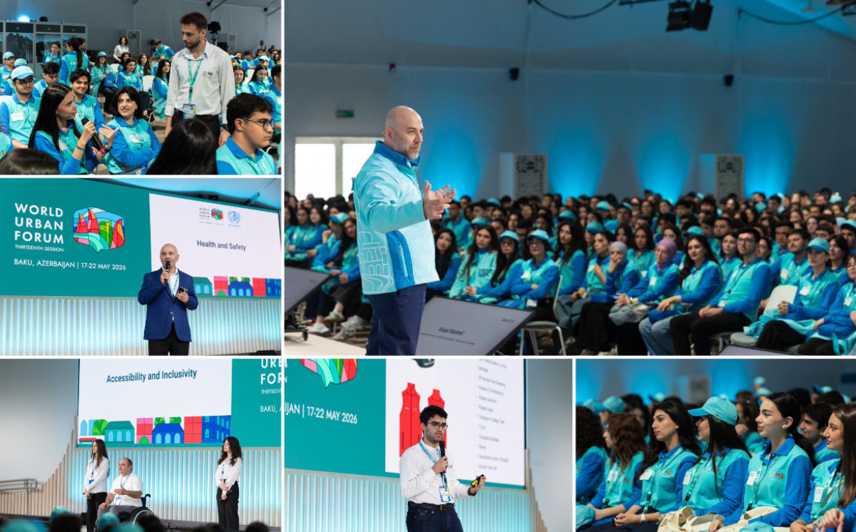 WUF13 Könüllülük Proqramı çərçivəsində məkan təlimləri başa çatıb 