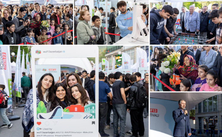 Şəki şəhərində keçirilən WUF13 Festivalı ictimai proqramla yekunlaşıb 