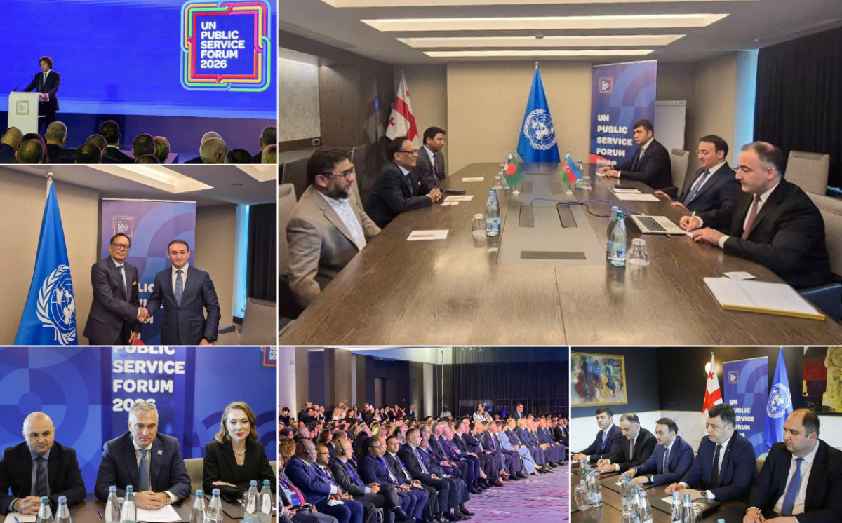 “ASAN xidmət” Tbilisidə Dövlət Xidməti Forumunda 
