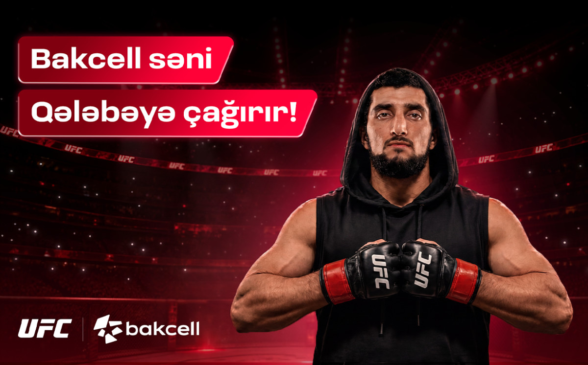 Bakcell UFC Baku tədbirinin əsas tərəfdaşıdır 