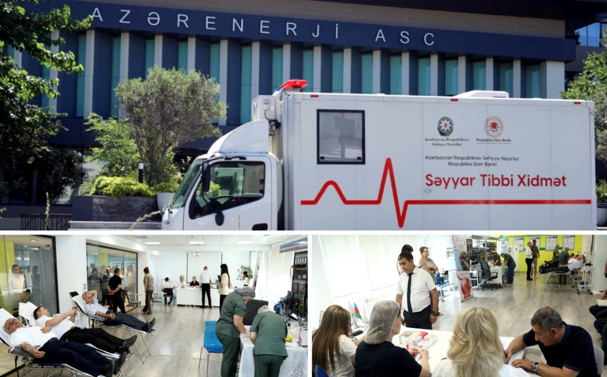 “AzərEnerji”də qanvermə aksiyası keçirildi 