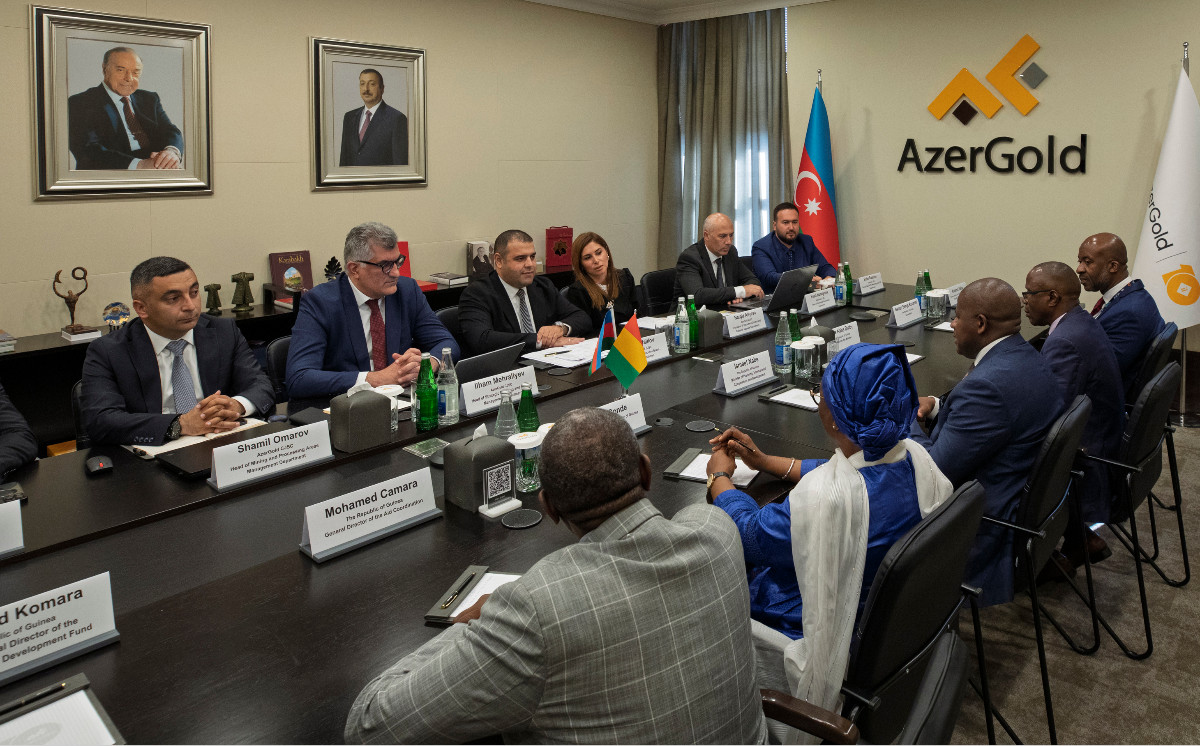 “AzerGold” QSC-də Qvineya Respublikasının planlaşdırma, beynəlxalq əməkdaşlıq və inkişaf naziri ilə görüş keçirilib 