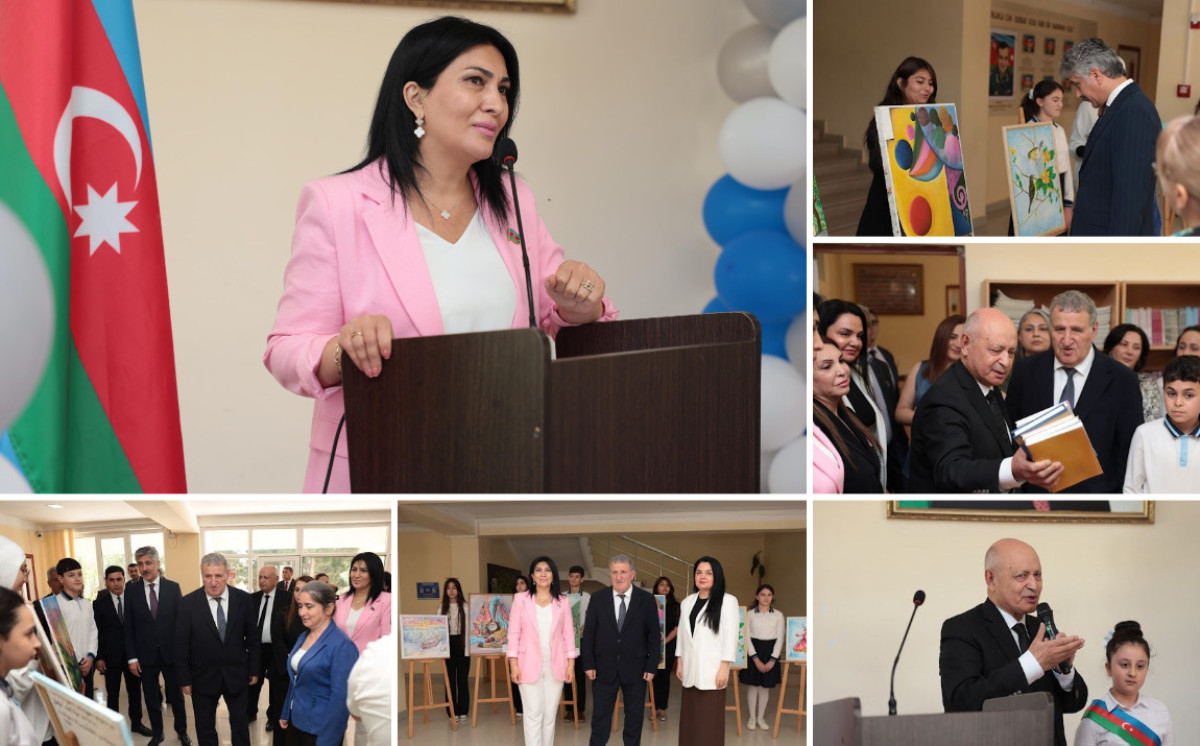 Member of Parliament Elnara Akimova: The Future of Azerbaijan Lies in the Hands of Children Who Read Books - PHOTO