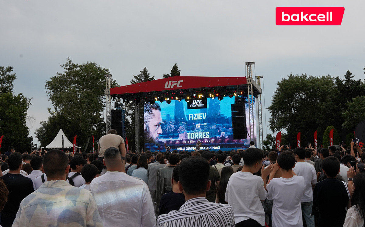 Bakcell ilə Bakıda unudulmaz UFC həyəcanı yaşandı 