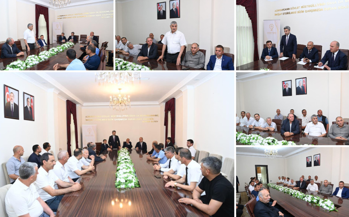 “Azərişıq” ASC Beyləqanda fermer və sahibkarlarla görüş təşkil edib 