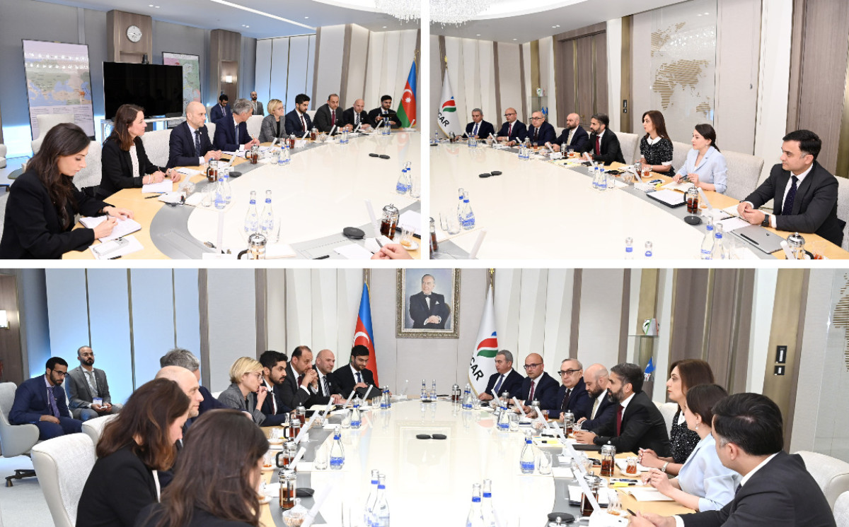 Meeting Held Between SOCAR President, TotalEnergies Senior Vice President and XRG President for International Gas 