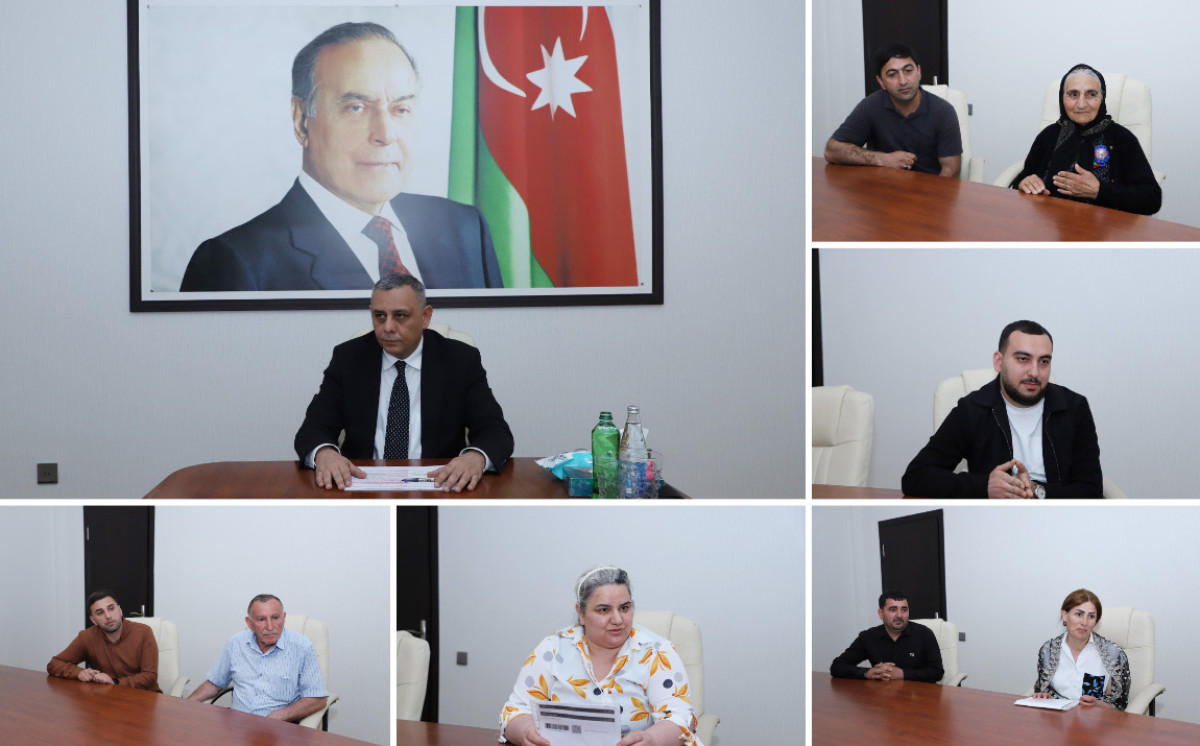 Dövlət Xidməti Ağsuda vətəndaş qəbulu keçirdi 