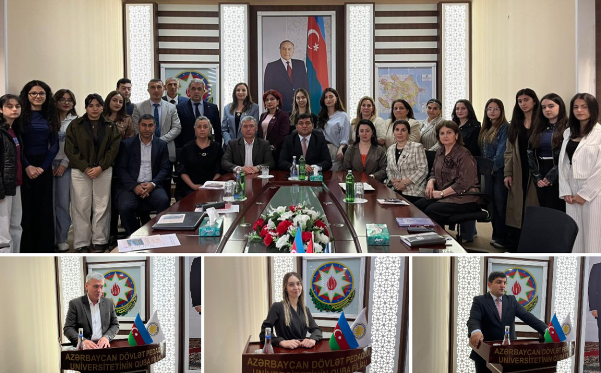 Quba filialında gənc tədqiqatçıların konfransı keçirilib 