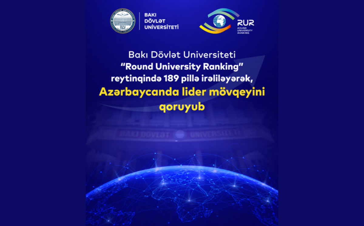 Baku State University Improves Global Standing in 2026 RUR Rankings 