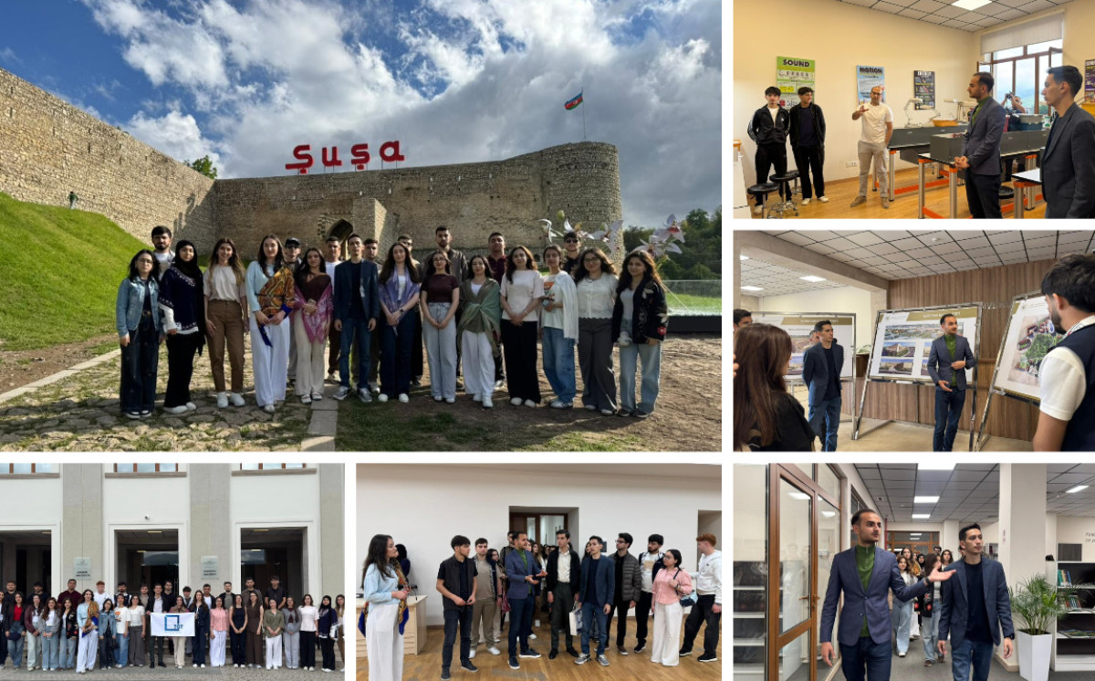 Members of BSU Student Youth Organization Visit Karabakh University 