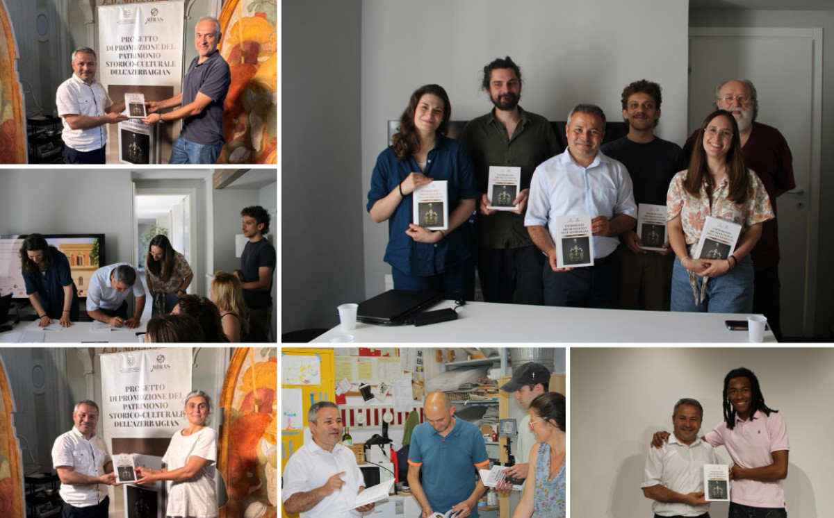 “Azərbaycanın arxeoloji irsi” kitabı İtaliyada elmi və mədəni ictimaiyyətə təqdim olunur 