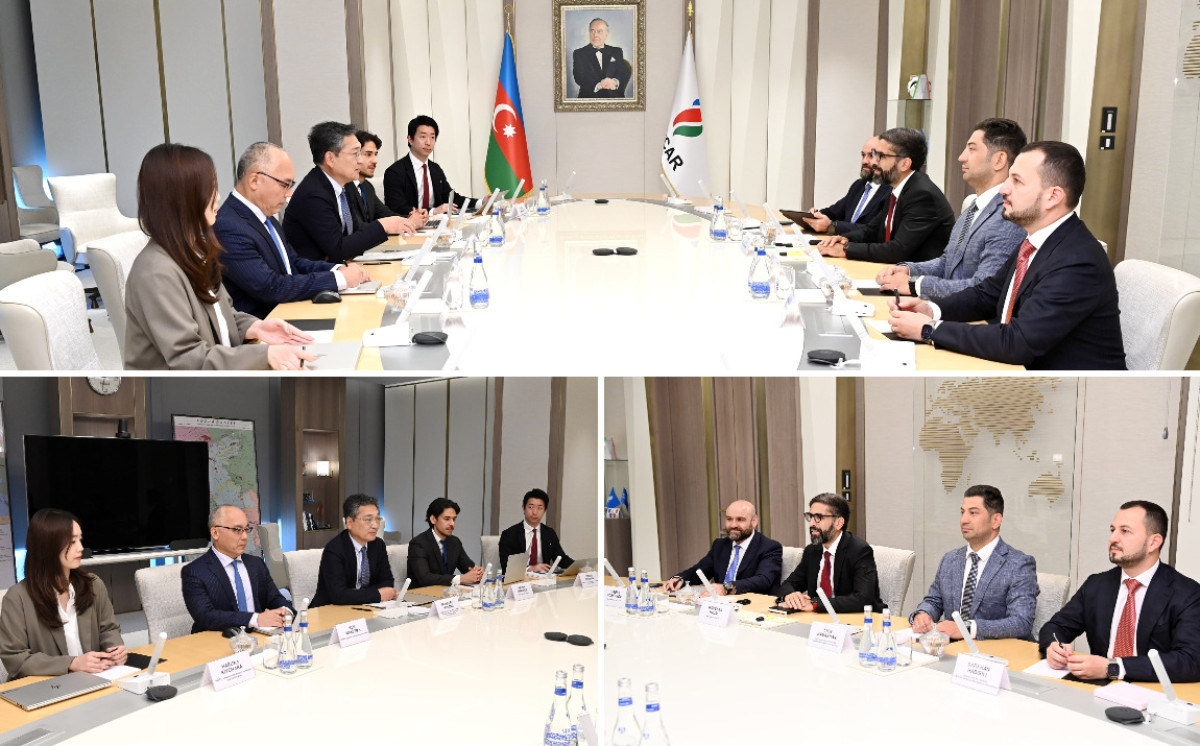 SOCAR President Meets with INPEX Executive Director and Senior Vice President for Europe and Middle East Projects 