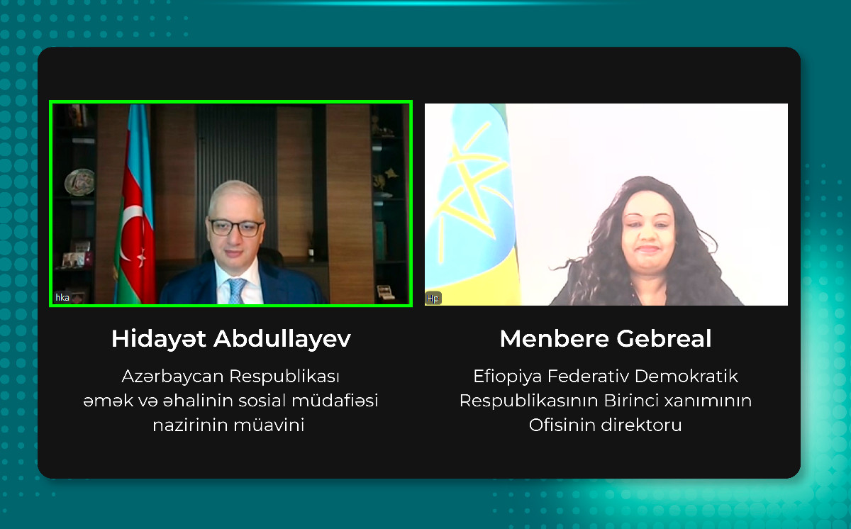 Efiopiya ilə həssas qruplara xidmətlər sisteminin inkişafı sahəsində əməkdaşlıq sənədi imzalanıb 