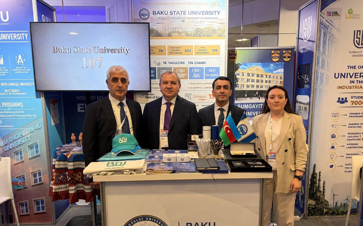 BSU Showcased at Azerbaijan Pavilion During QS Higher Ed Summit: Europe 2026 