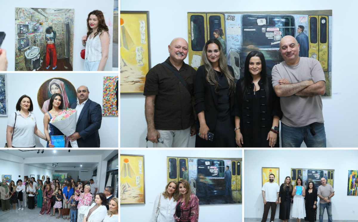 В Aydani Art Gallery прошла коллективная выставка «Мгновение» - ФОТО