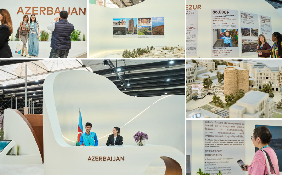 Azerbaijan Pavilion Opens to Visitors at WUF13 Urban Expo 