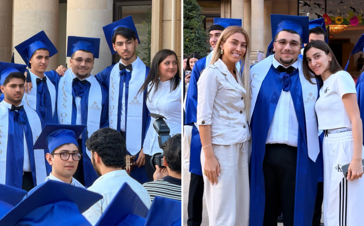 Röya Ayxanın oğlu məzun oldu - VİDEO