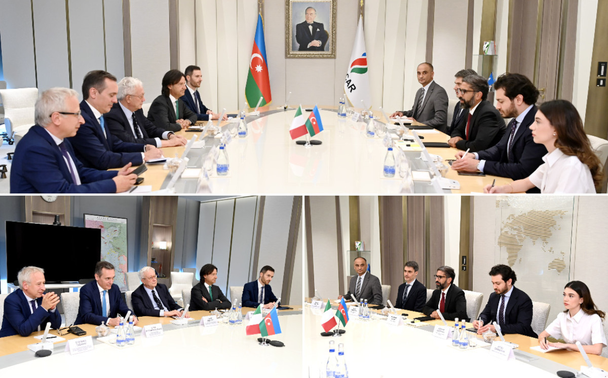 SOCAR President Meets with Chairman of the Foreign and European Union Affairs Committee of the Chamber of Deputies of the Italian Parliament 