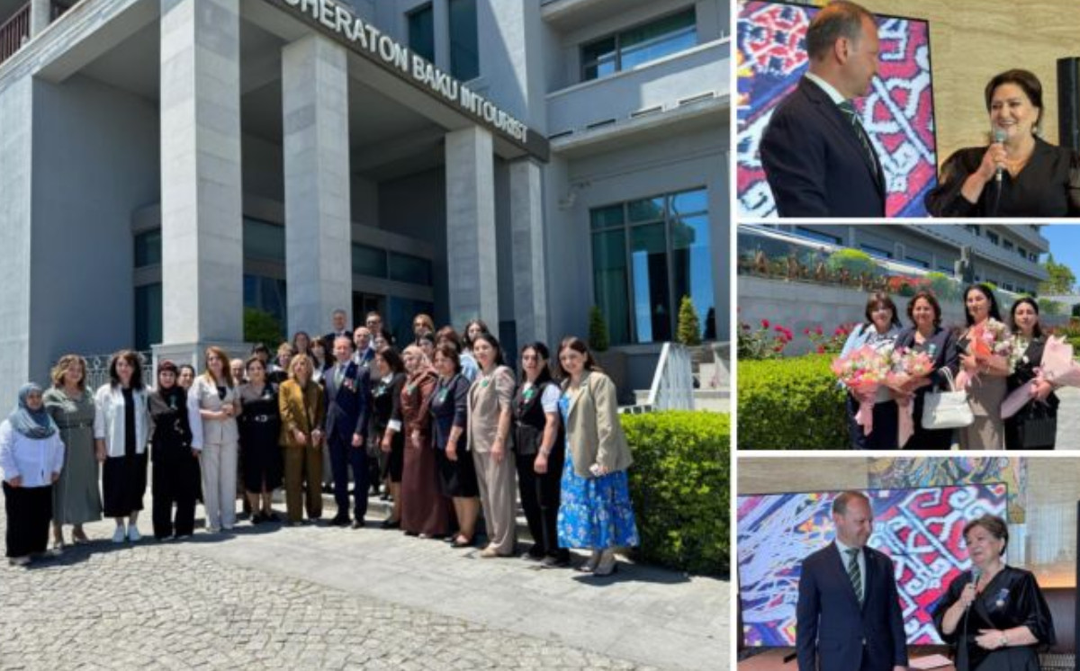 Prezidentin Sərəncamı ilə təltif olunan xalçaçılara medalları təqdim edilib 
