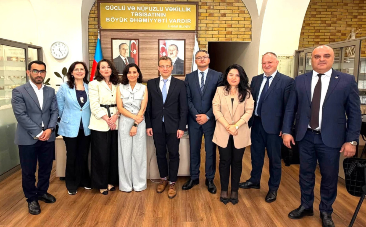 Vəkillər Kollegiyasının nümayəndələri Avropa Komissiyasının ekspertləri ilə görüşüb 