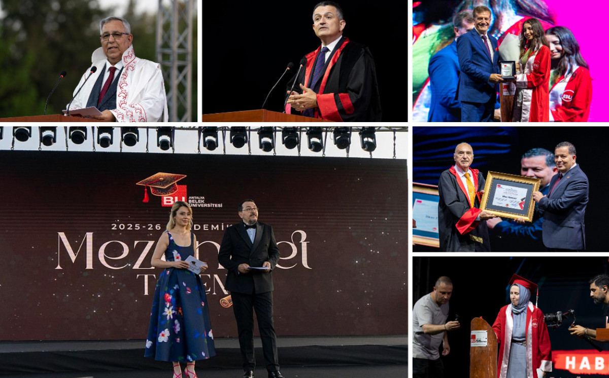 Antalya Belek Universitetində məzuniyyət coşğusu YAŞANDI