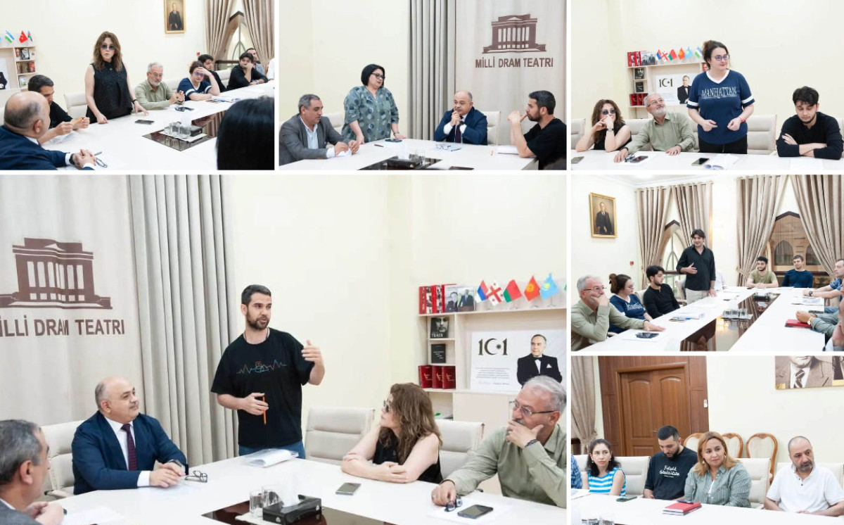 Milli Dram Teatrında Karel Çapekin "Ana" tamaşasının məşqlərinə başlanıldı 
