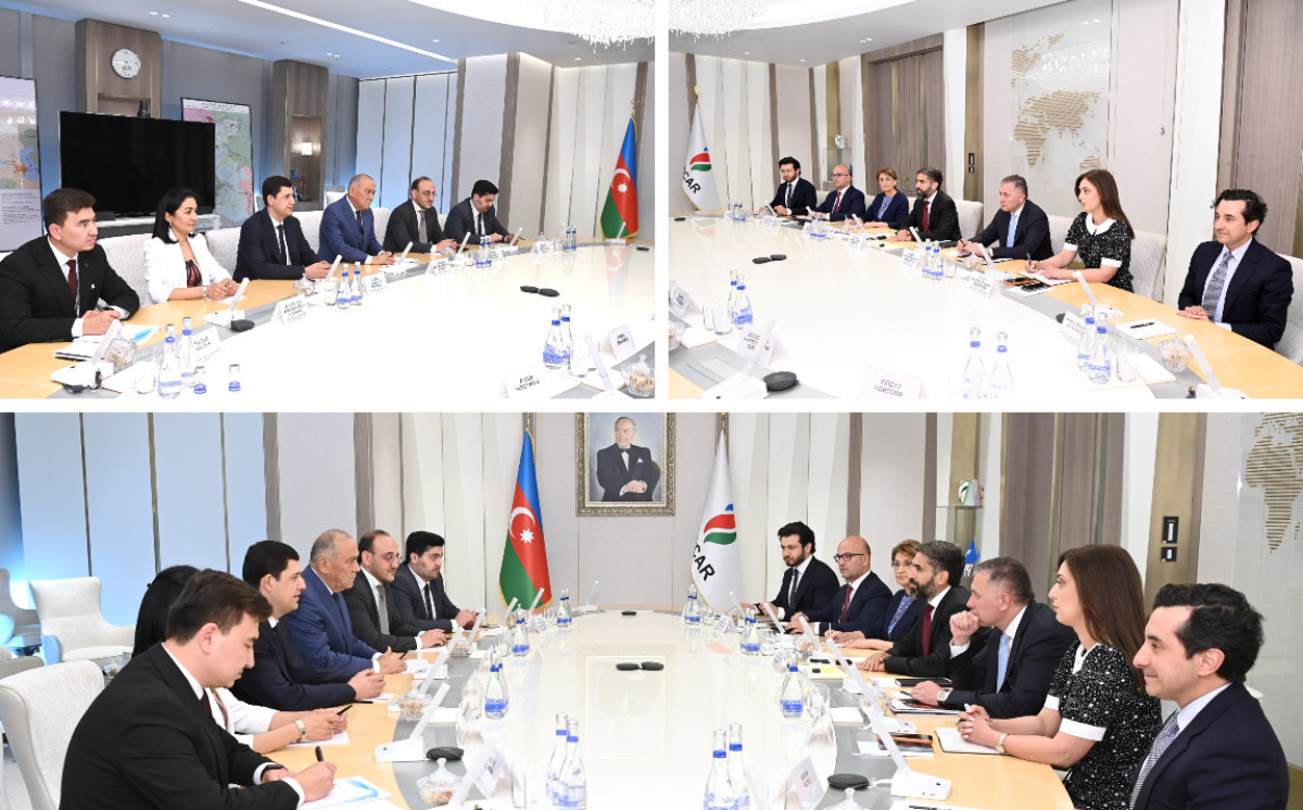 SOCAR President Meets with Chairman of the Board of Uzbekneftegaz 