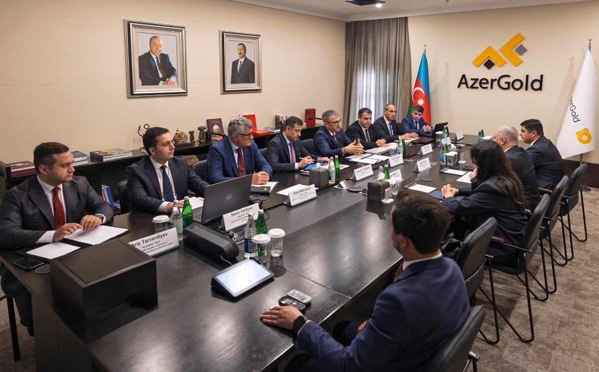 “AzerGold” QSC-də Kəlbəcərin Söyüdlü (Zod) qızıl yatağı layihəsinin icra vəziyyəti nəzərdən keçirilib 