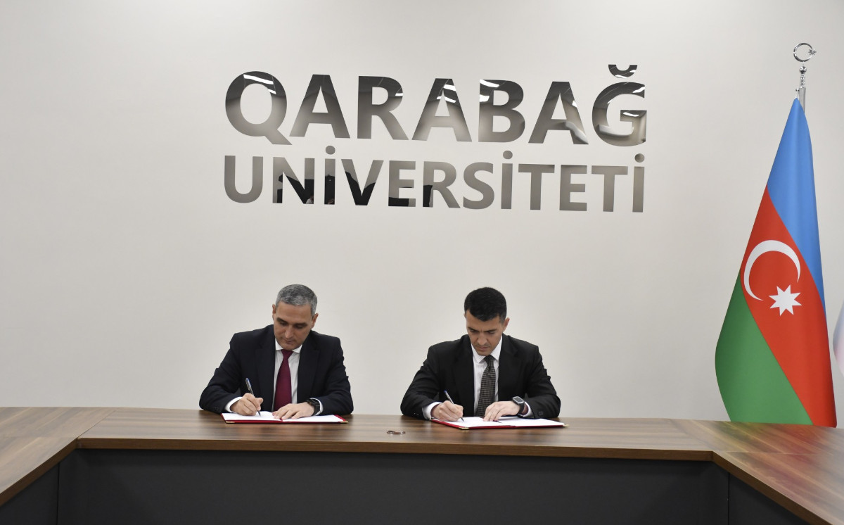 Bakı Fond Birjası və Qarabağ Universiteti arasında Əməkdaşlıq Memorandumu imzalanıb 